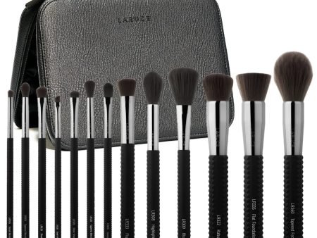 Ann 13-Piece Makeup Brush Set with Case For Discount