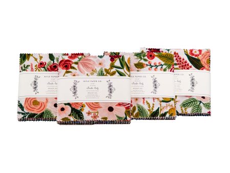 Garden Party Collection - 42 piece 5  x 5  Square Charm Pack Online