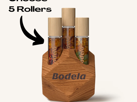 Zen Caddy + 5 Essential Oil Rollers Online Sale