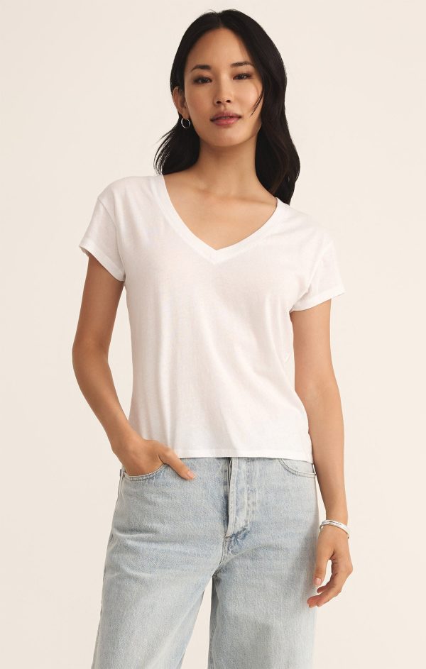 Modern V-Neck Tee Online Sale