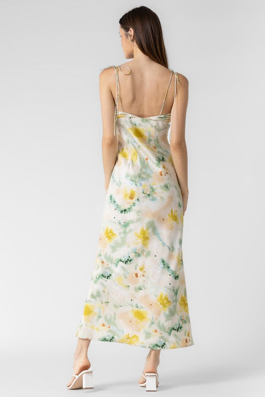 Dorn Floral Midi Dress Discount