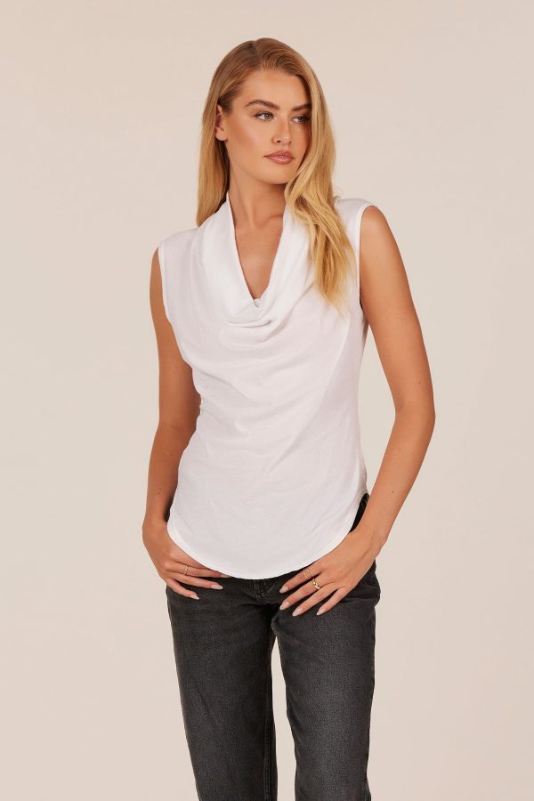 Cowl Neck Tank For Cheap