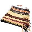 Missoni Neutrals Multicolor Scarf With Zigzag Patterns & Fringes Supply