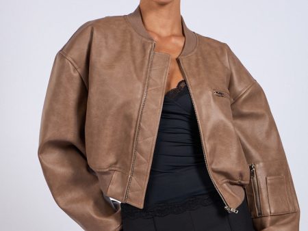 Janessa Leather Jacket Discount