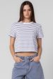 Gemini Striped Tee Fashion