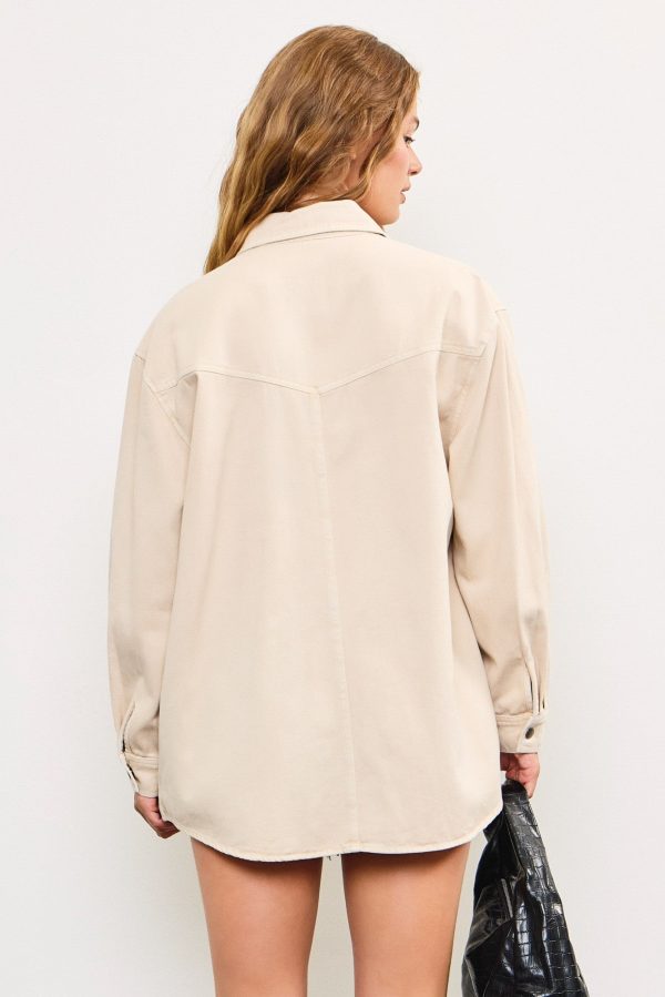 Fez Flap Pocket Jacket Online Sale