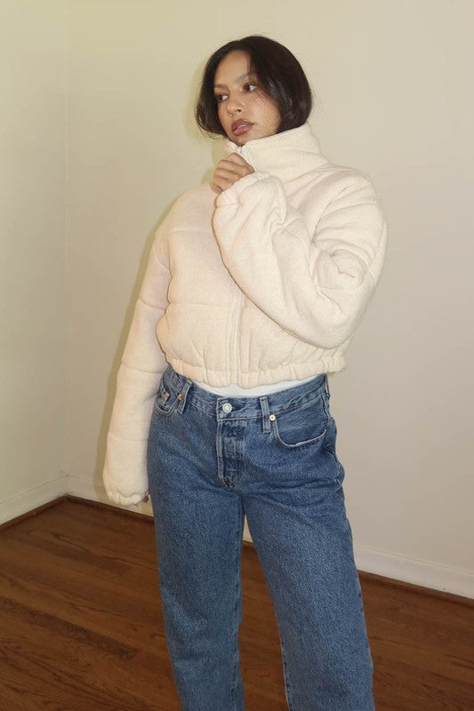 Ayla Knit Puffer Jacket Sale