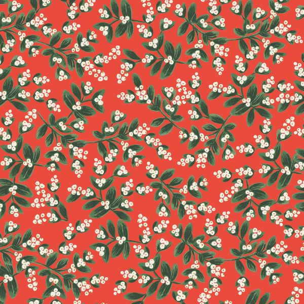 Mistletoe in Red Metallic For Discount