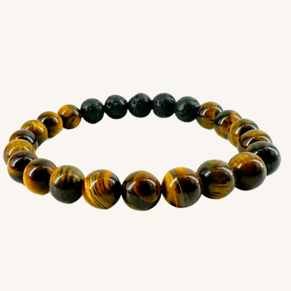 Tiger Eye Essential Oil Bracelet For Cheap