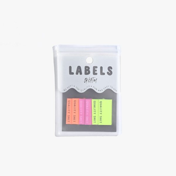 Woven Sew-In Labels - KATM - Quality Shit (pack of 6) Supply