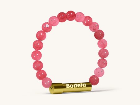 Pink Jade Wish Bracelet For Discount