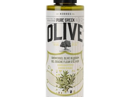 Pure Greek Olive Shower Gel Olive Blossom Online now