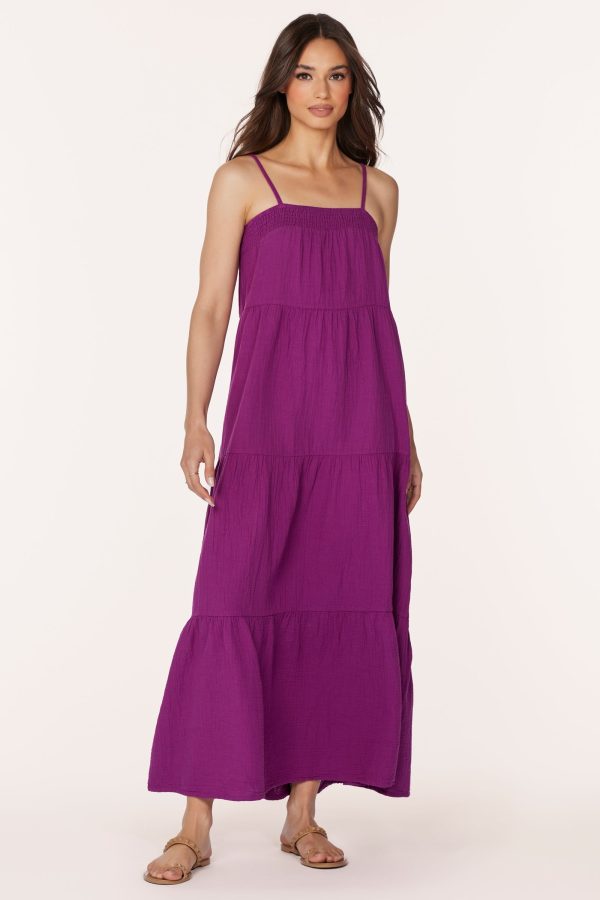 TIERED CAMI MAXI DRESS Online Sale