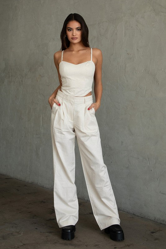 Mei Mei Linen Pant Online Hot Sale