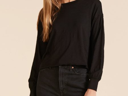 BOXY LONG SLEEVE TEE Fashion