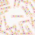 Woven Sew-In Labels - Colorful Handmade (pack of 8) Online now