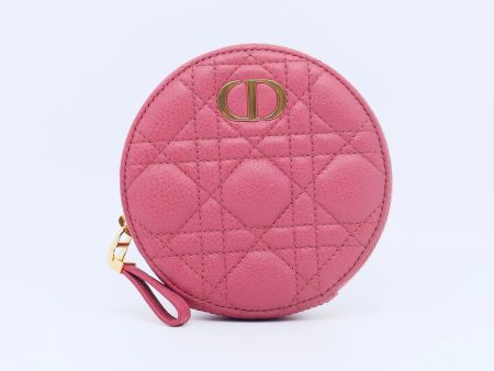 Dior Pink 2021 Caro Round Cross Body For Cheap