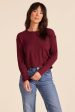 SIDE RIBBED LONG SLEEVE TEE Hot on Sale