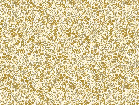 Tapestry Lace in Gold Metallic For Sale