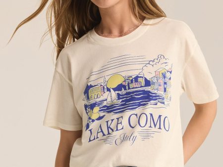 Lake Como Boyfriend Tee For Sale