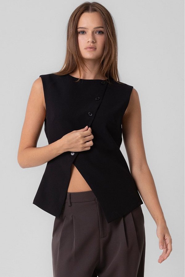 Samaria Asymmetrical Top on Sale