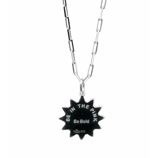 Be Bold - Silver & Diamonds Bee-Inspired Pendant & Necklace Supply