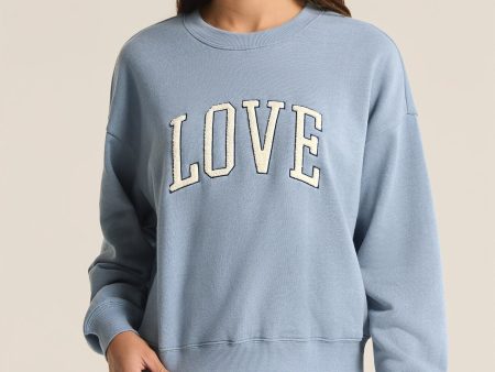 Love Sweatshirt Hot on Sale