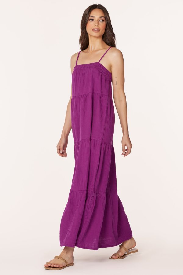 TIERED CAMI MAXI DRESS Online Sale