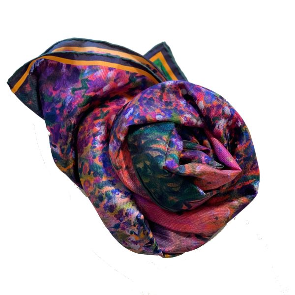 Lily Walk - Long Silk Scarf Fashion