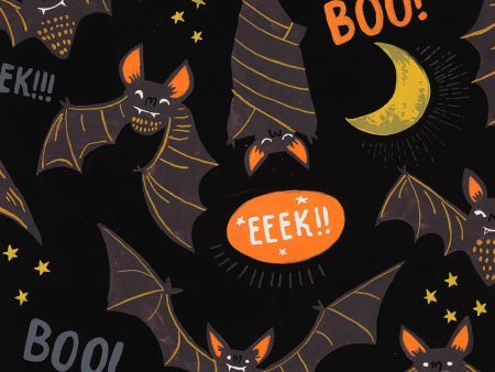 Boo! Eek! Bats! in Black Sale