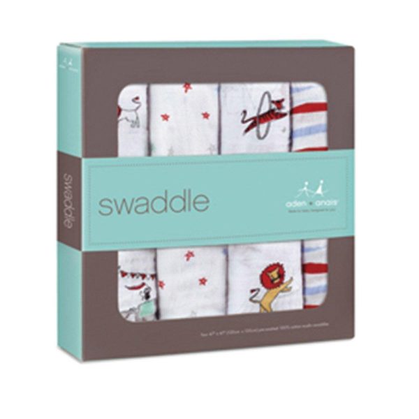 swaddles aden anais circo  set de 4 For Cheap