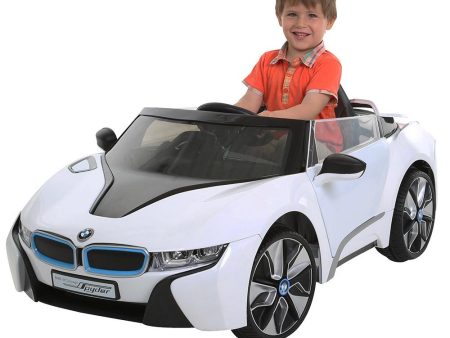 carro electrico auto bmw i8 white Supply